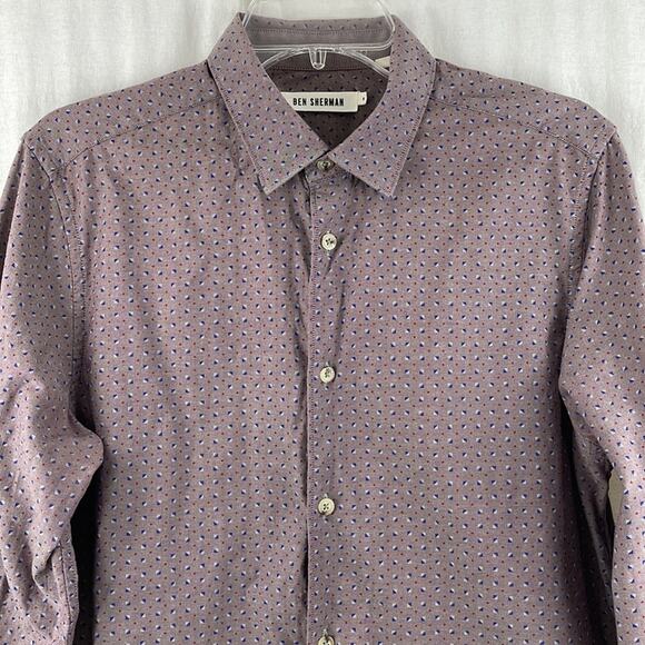 Ben Sherman Cotton Button Down Shirt - Picture 2 of 6